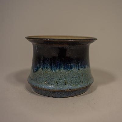 Depósito de cerámica de alta temperatura color azul