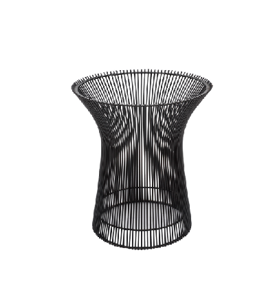 Mesa de centro platner con cristal