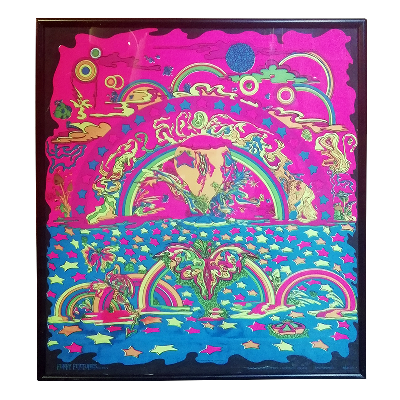 Funky Features. Dreamland Vision. Serigrafía