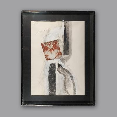 Teodoro González de León. Sin título. Mixta sobre papel