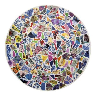 Plato de presentación Picassiette. Diseño de Christian Lacroix