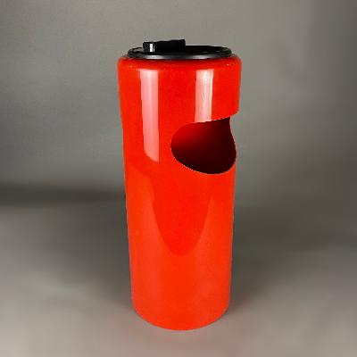 Giotto Stoppino para Rexite. Paragüero - basurero Birillo rojo.