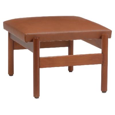 Taburete estilo Danés en madera de cedro rojo