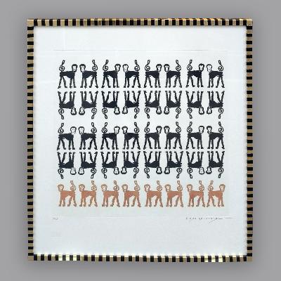 Pedro Friedeberg. Monos Musicales de Día. 