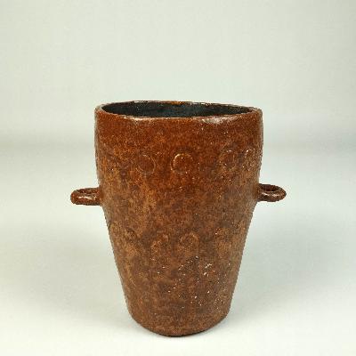 María Teresa Espriu. Jarrón de cerámica en alta temperatura.